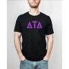 Delta Tau Delta DTD Letter Tee(Black)
