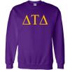 Delta Tau Delta World Famous Greek Crewneck(Purple)