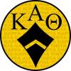 Kappa Alpha Theta Mascot Round Decals