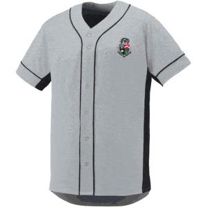 Delta Tau Delta DTD Fraternity Crest Slugger Baseball Jersey(Silver/Black)