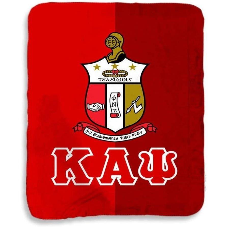 imageGreekgear Kappa Alpha Psi Two Tone Sherpa Lap Blanket