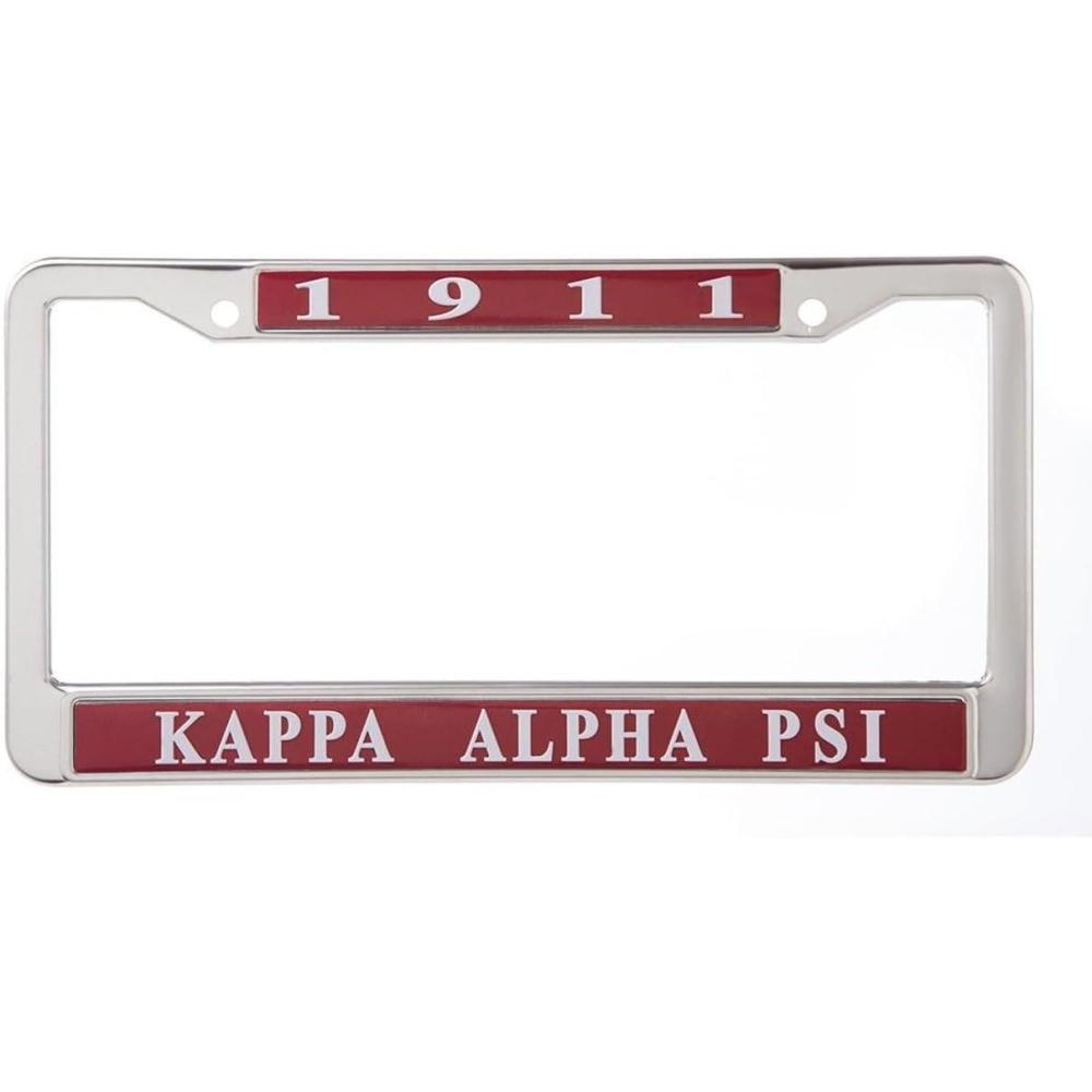 imageKappa Alpha Psi Est 1911 Metal License Plate Frame