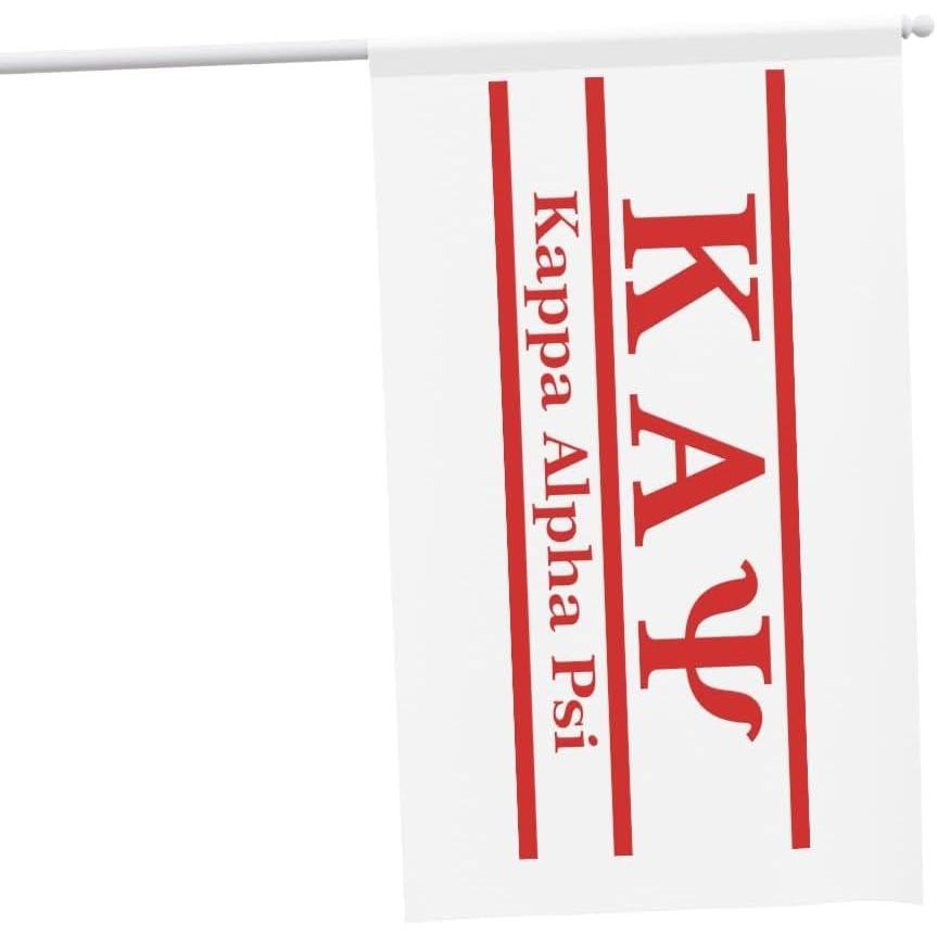 imageKappa Alpha Psi Greek Letter Flag