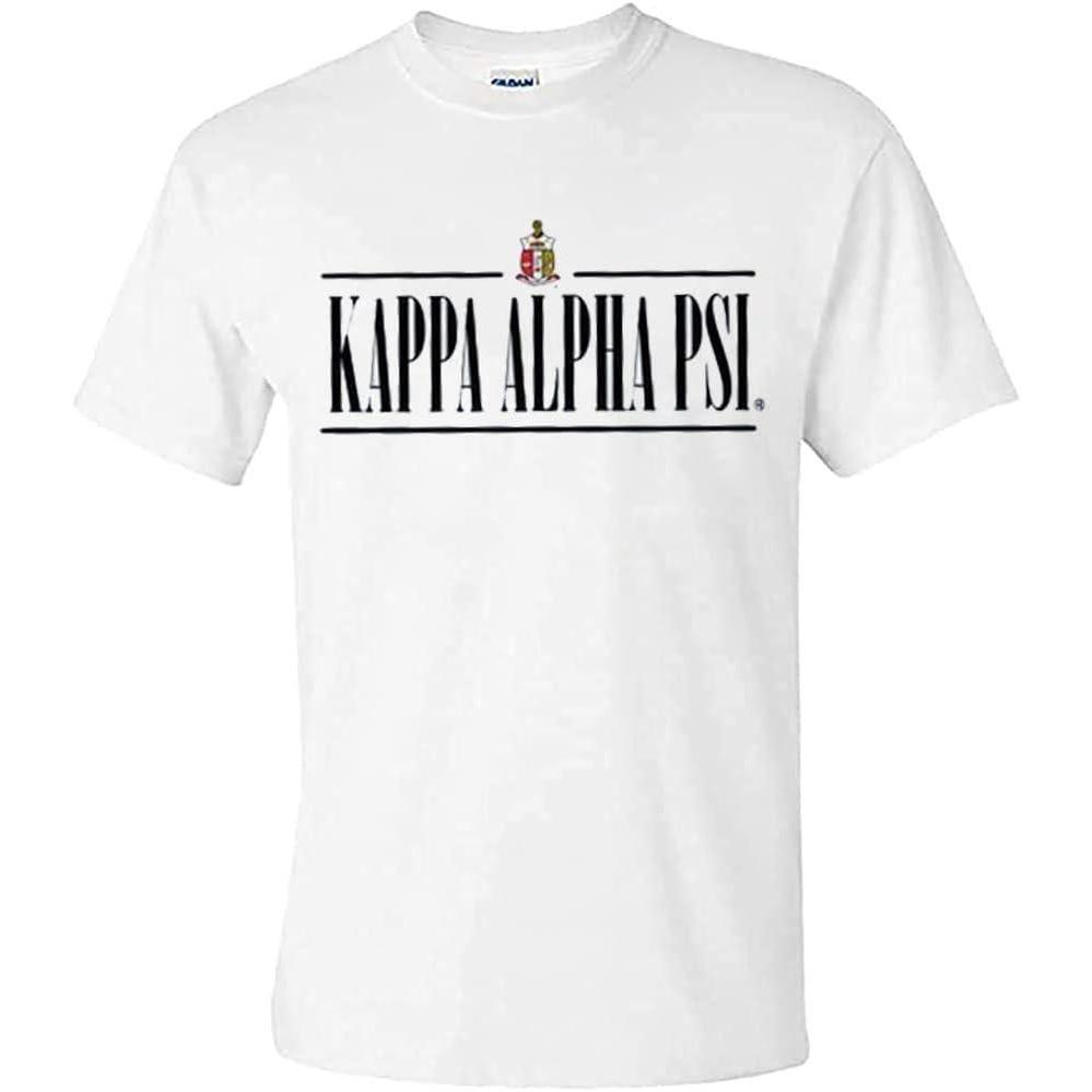 imageKappa Alpha Psi Line Crest TeeWhite