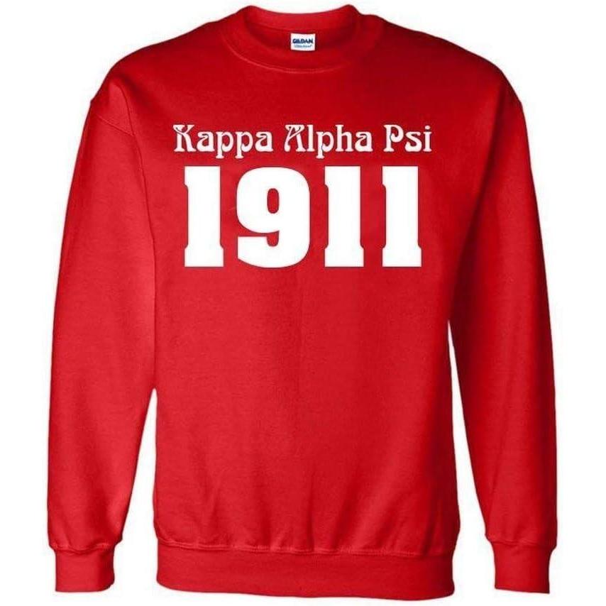 imageKappa Alpha Psi Logo Crewneck SweatshirtRed