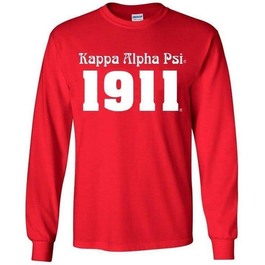 imageKappa Alpha Psi Logo Long Sleeve TeeRed