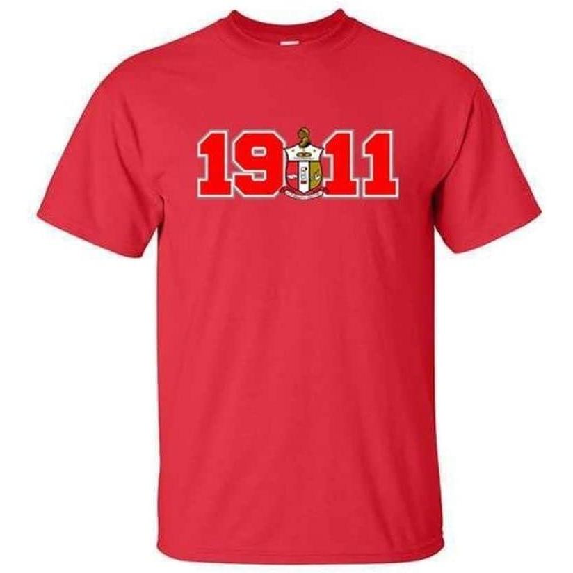 imageKappa Alpha Psi Year Crest TShirtRed