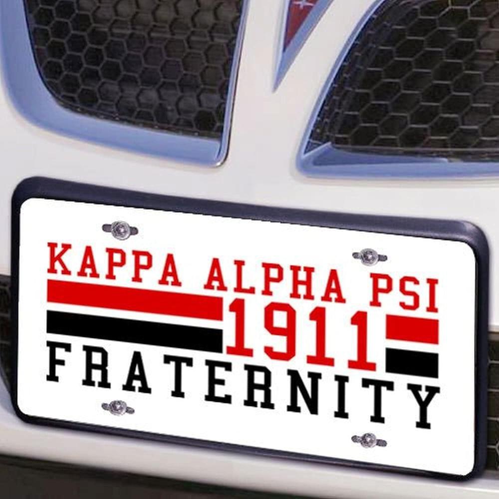 imageKappa Alpha Psi Year License Plate