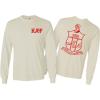 Kappa Alpha Psi World Famous Crest Long Sleeve T-Shirt(Cream)
