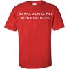 Kappa Alpha Psi Ath. Dept. Tee(Red)