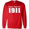 Kappa Alpha Psi Logo Crewneck Sweatshirt(Red)