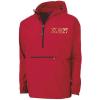 Kappa Alpha Psi Tackle Twill Lettered Pack N Go Pullover(Red)
