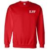 Kappa Alpha Psi World Famous Crest – Shield Printed Crewneck Sweatshirt(Red)