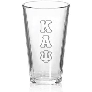 Greekgear Kappa Alpha Psi Big Letter Mixing Glass