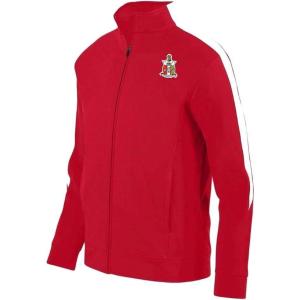 Greekgear Kappa Alpha Psi Medalist Track Jacket(Red/White)