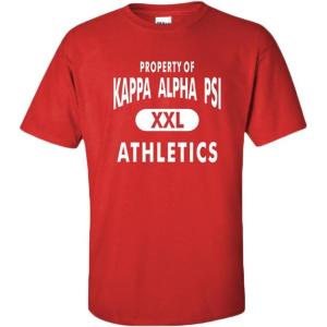 Kappa Alpha Psi Athletic Tee(Red)