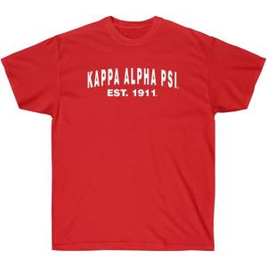 Kappa Alpha Psi Est. T-Shirt(Red)