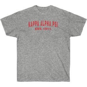 Kappa Alpha Psi Est. T-Shirt(Sport Grey)