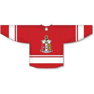 Kappa Alpha Psi League Hockey Jersey(Red/White)