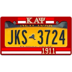 Kappa Alpha Psi Year License Plate Frame