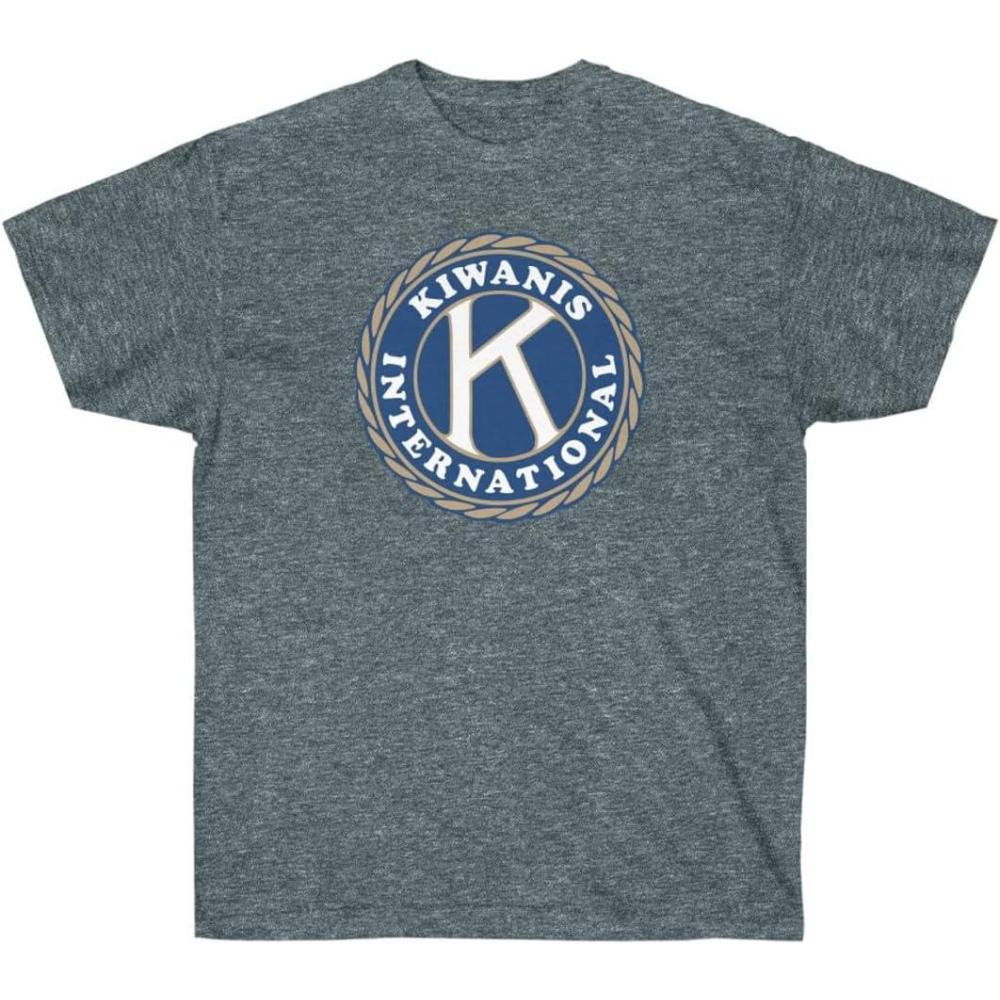 imageGreekgear Kiwanis Front Logo TeeCharcoal Grey
