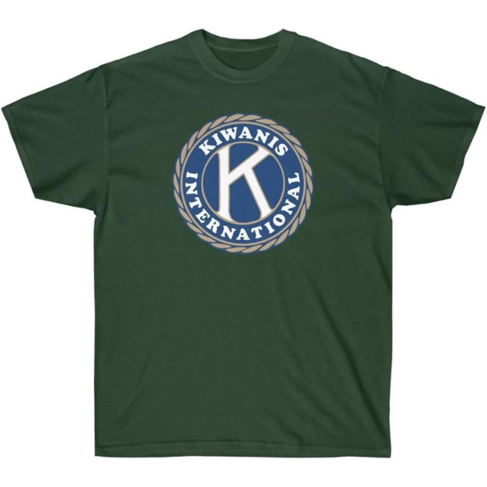 imageGreekgear Kiwanis Front Logo TeeForest Green