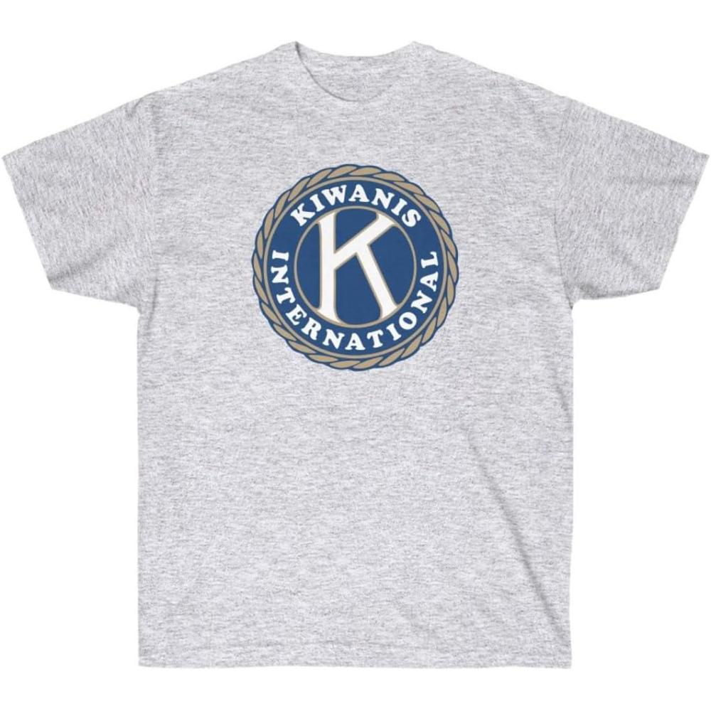 imageGreekgear Kiwanis Front Logo TeeSports Grey