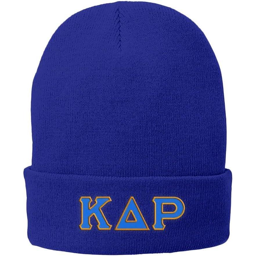 imageKappa Delta Rho Big Greek Lettered Knit CapAthletic Royal