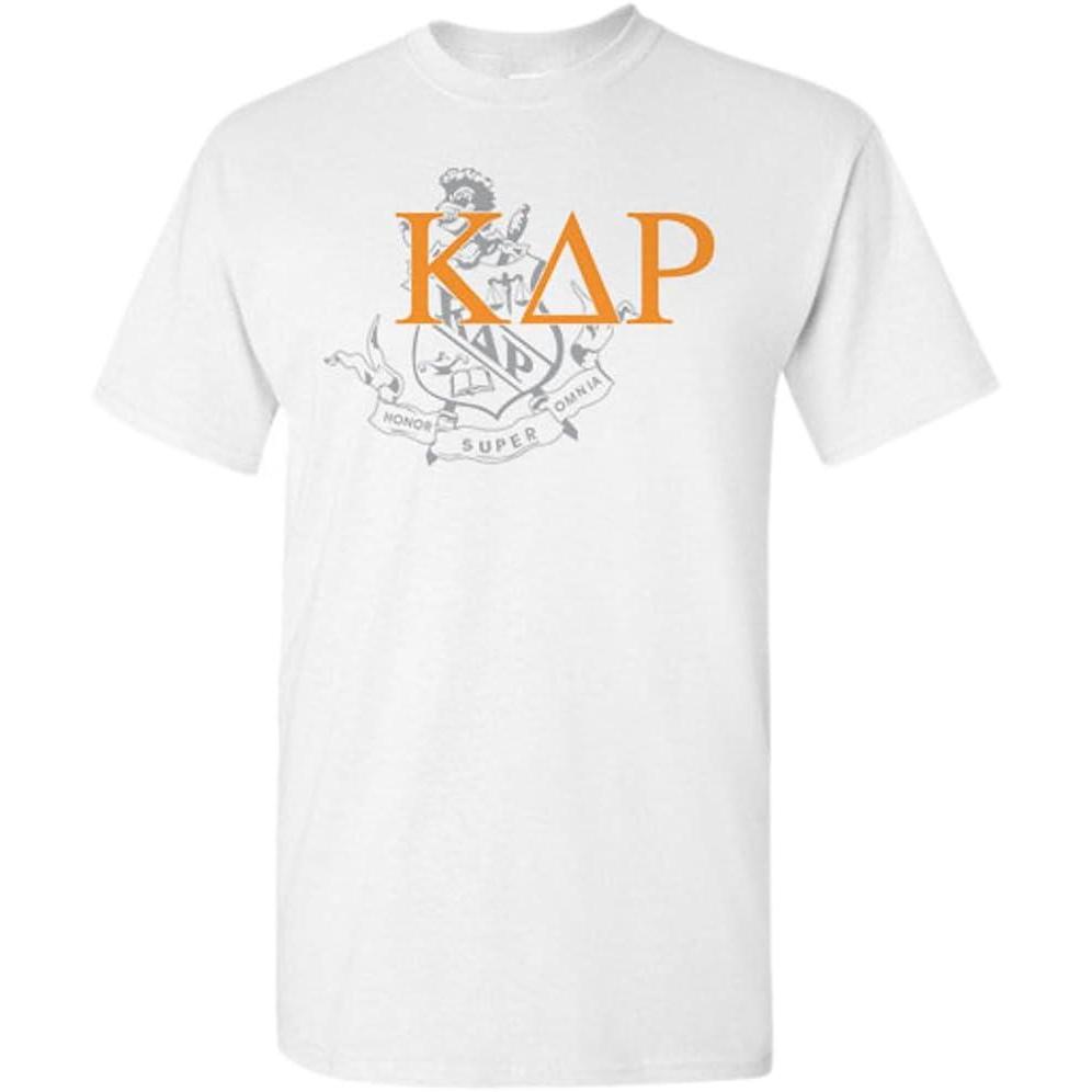 imageKappa Delta Rho Greek Crest TShirtLight Grey