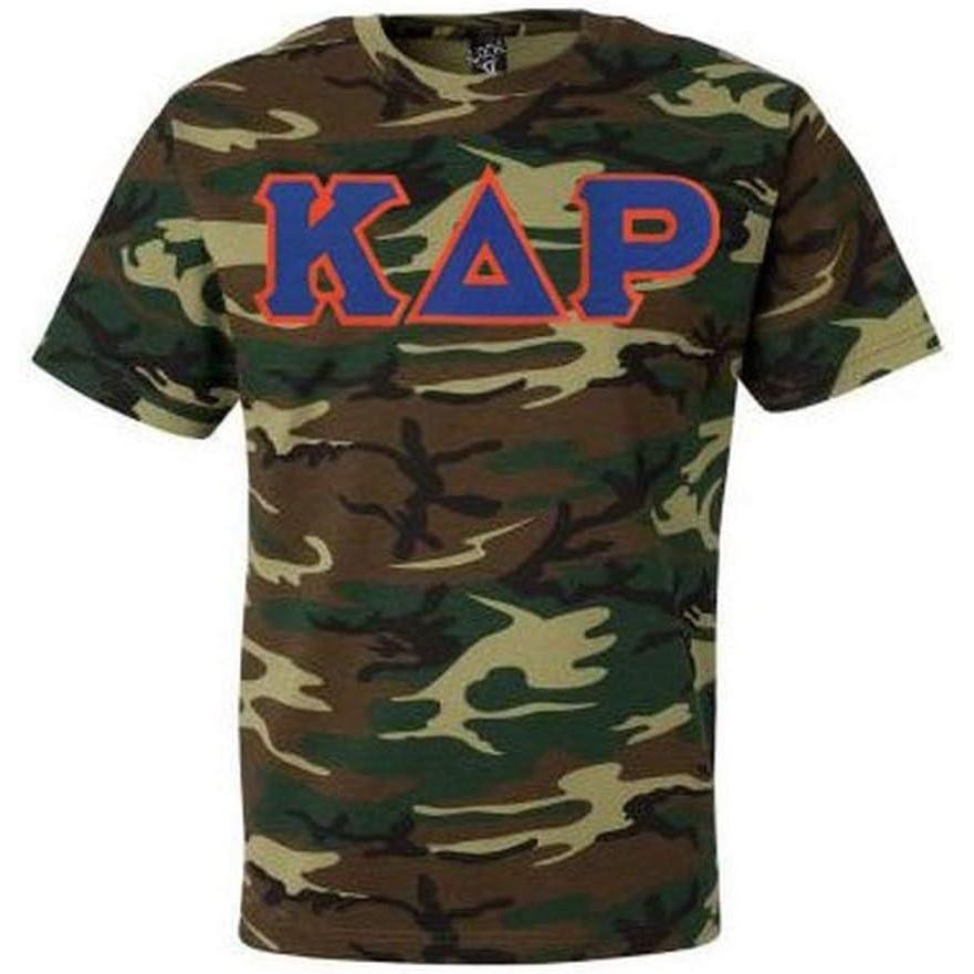 imageKappa Delta Rho Lettered Camouflage TShirtCamouflage