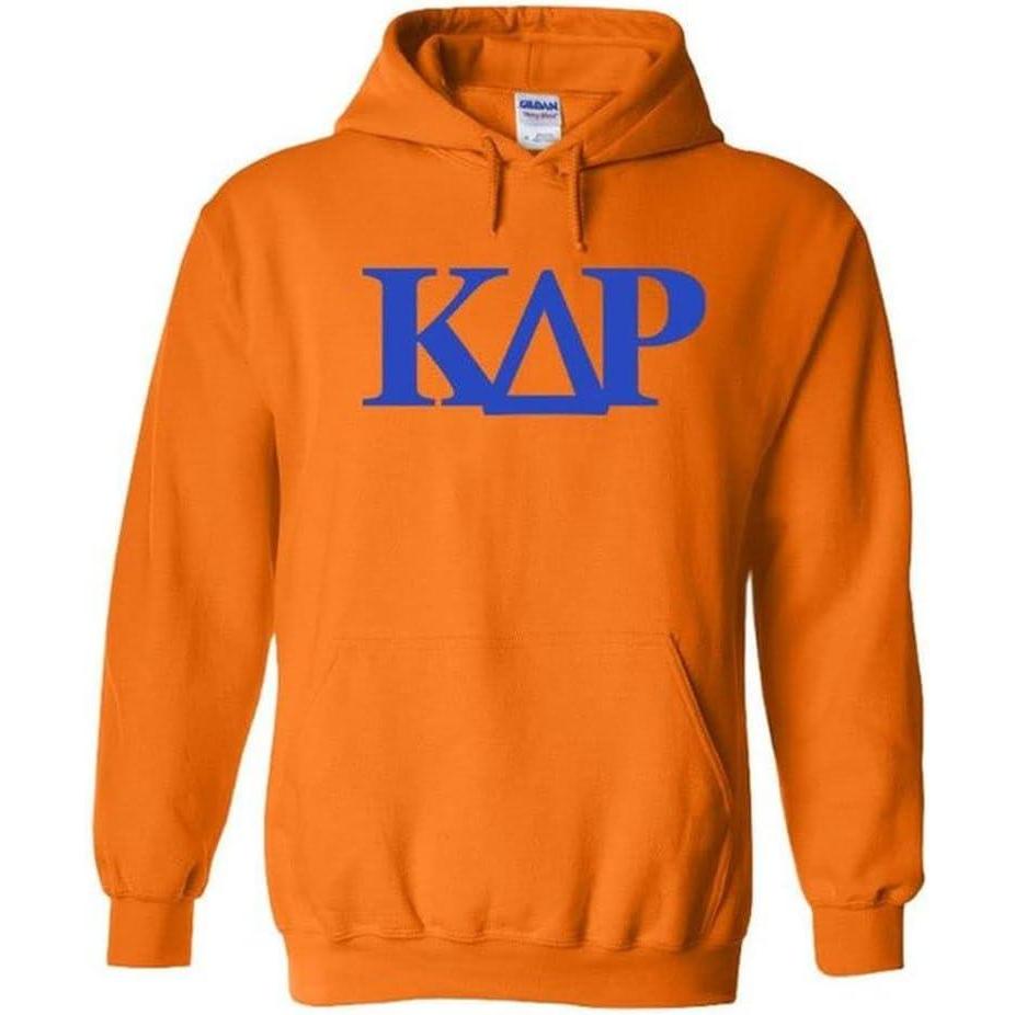 imageKappa Delta Rho Logo Hooded SweatshirtOrange