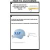 Personalized Kappa Delta Rho Greek Line Hat(Light Blue)