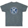 Greekgear Kiwanis Front Logo Tee(Charcoal Grey)