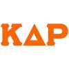 Kappa Delta Rho Big Greek Letter Window Sticker Decal 4 Inches Orange(Orange)
