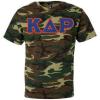 Kappa Delta Rho Lettered Camouflage T-Shirt(Camouflage)