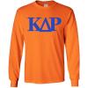 Kappa Delta Rho Logo Long Sleeve Tee(Orange)