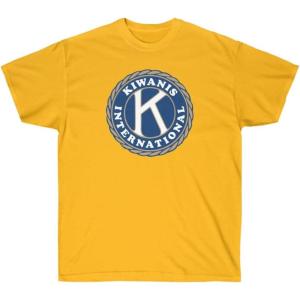 Greekgear Kiwanis Front Logo Tee(Athletic Gold)