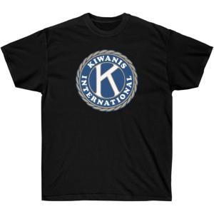 Greekgear Kiwanis Front Logo Tee(Black)