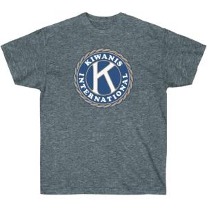 Greekgear Kiwanis Front Logo Tee(Charcoal Grey)