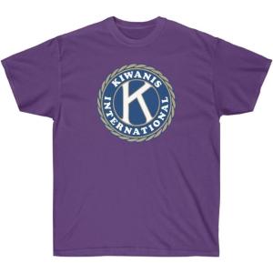 Greekgear Kiwanis Front Logo Tee(Purple)