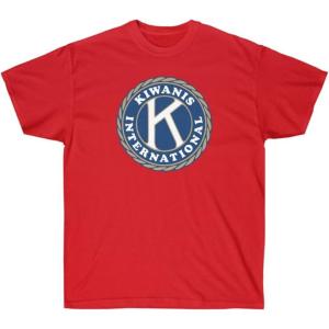 Greekgear Kiwanis Front Logo Tee(Red)