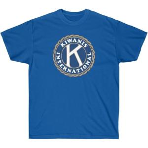 Greekgear Kiwanis Front Logo Tee(Royal Blue)