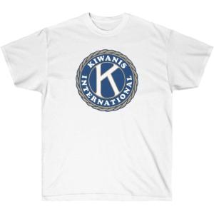 Greekgear Kiwanis Front Logo Tee(White)