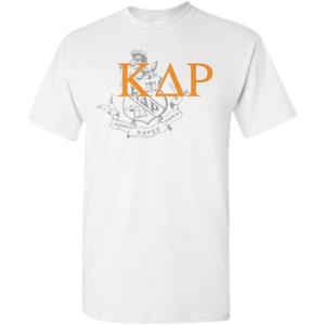 Kappa Delta Rho Greek Crest T-Shirt(Light Grey)