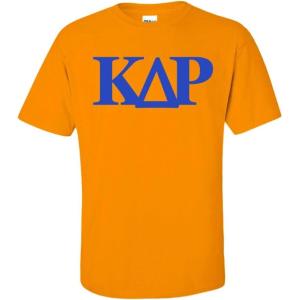 Kappa Delta Rho Logo Short Sleeve Tee(Gold)