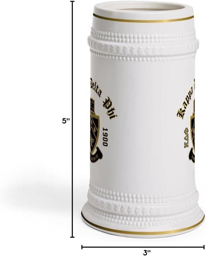 imageGreekgear Kappa Delta Phi Collectors Crest amp Year Ceramic Stein Tankard