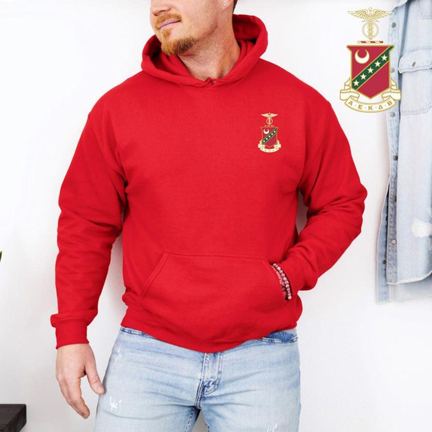imageKappa Sigma World Famous Greek Patch Hoodie RedRed