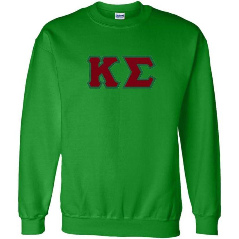 imageKappa Sigma Lettered CrewneckIrish Green