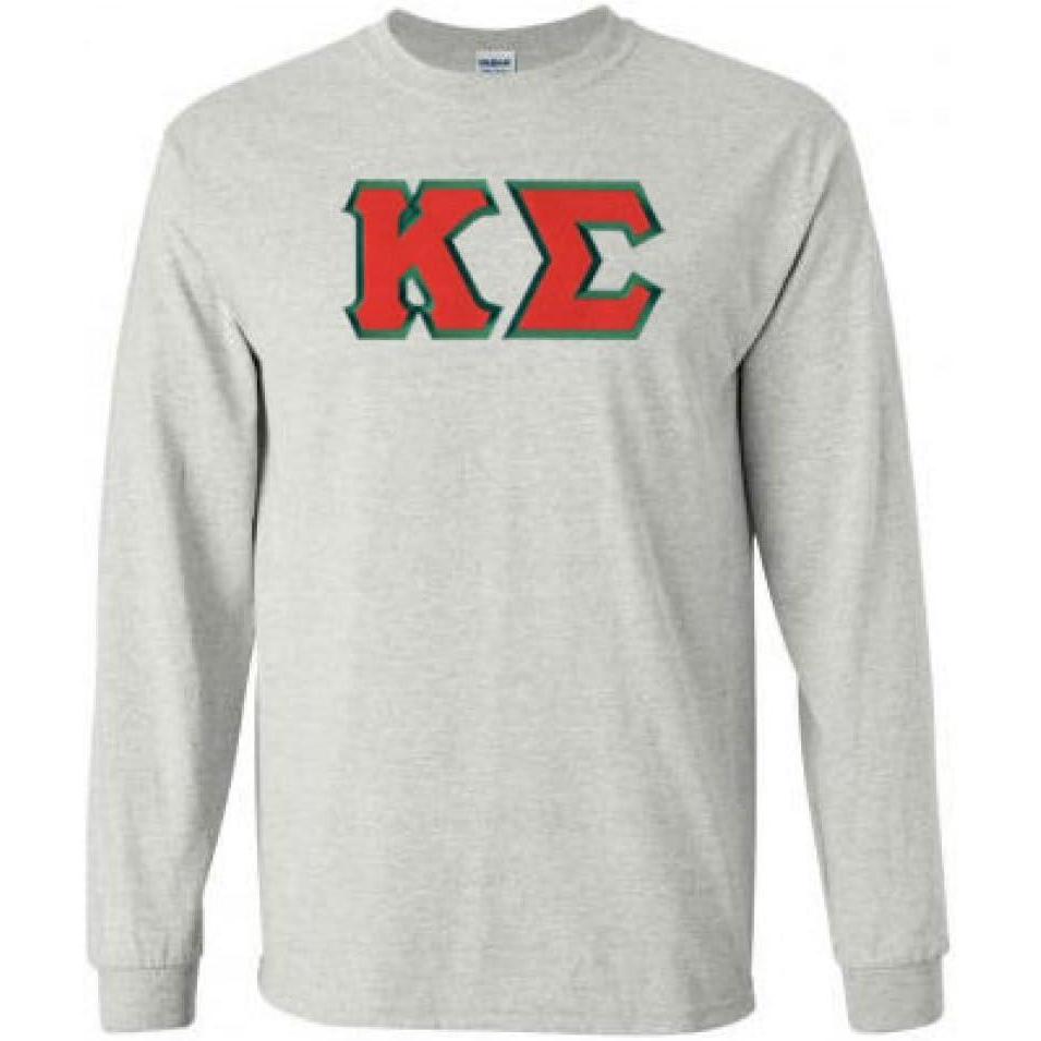 imageKappa Sigma Lettered Long SleeveLight Grey