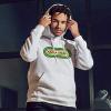 Greekgear Men’s Kappa Sigma Capsule Hooded Sweatshirt White(White)